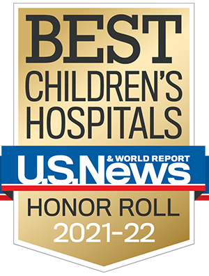 Best Children's Hospitals Honor Role 2019-2020 from U.S. News & World Report