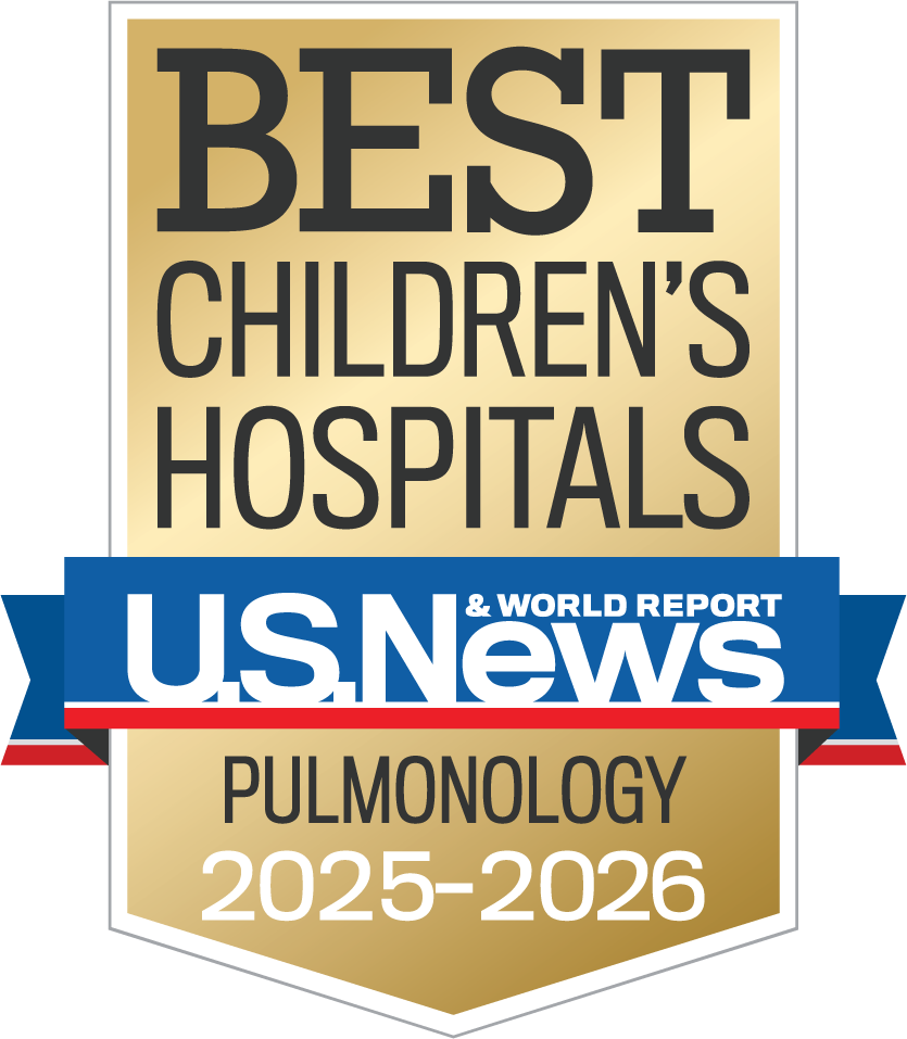 U.S. News & World Report Best Children's Hospitals for Pulmonology & Lung Surgery 2025–2026