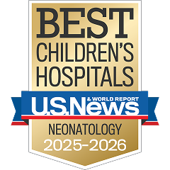 U.S. News & World Report Best Children’s Hospitals, Neonatology 2025-2026