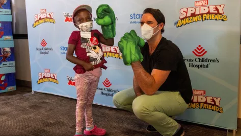 Disney and Starlight Children’s Foundation Deliver Comfort and Joy to Texas Children’s Hospital Patients