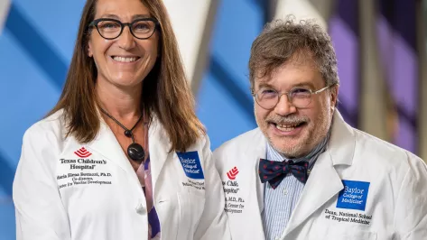 Texas Children&#039;s Hospital’s Dr. Peter Hotez and Dr. Maria Elena Bottazzi Receive The 2023 Lyndon B. Johnson Moral Courage Award