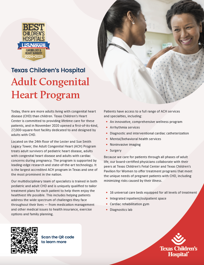 Adult Congenital Heart Program