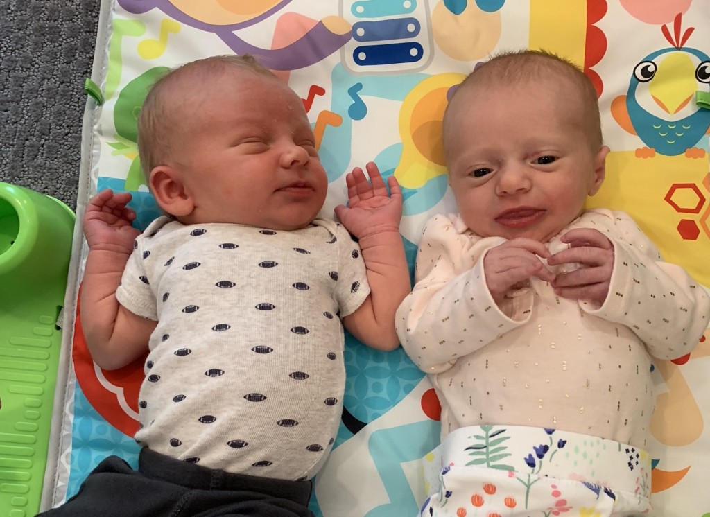 Baby twins