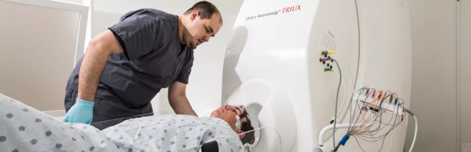 <p>Magnetoencephalography (MEG)</p>