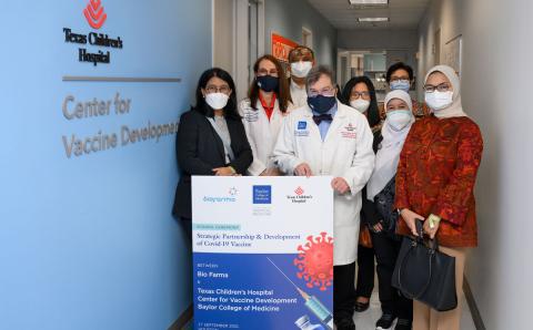 Texas Children&#039;s Hospital and Baylor College of Medicine Host Signing Ceremony with Biofarma and Indonesian Delegation in Attendance